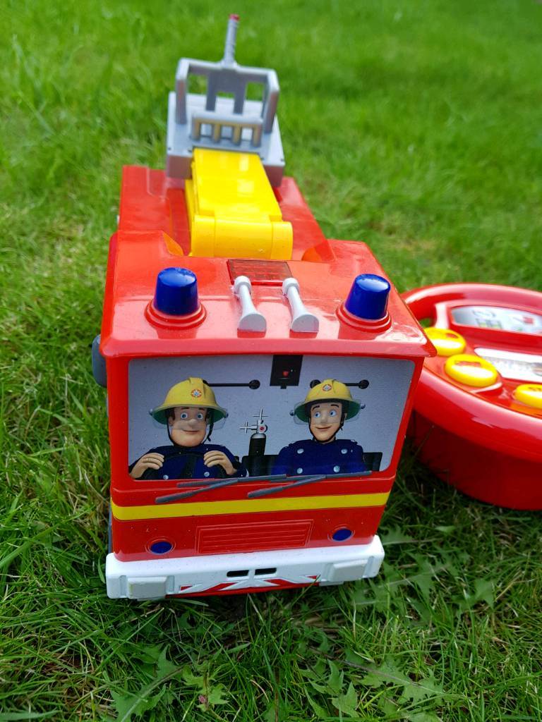 fireman sam remote control fire engine
